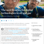 Improve Costs and Operational Performance in Oil and Gas Production