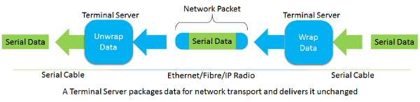 Terminal Servers for Network Transport