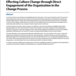 Reliability Program Success through Direct Engagement for Organizational Culture Change